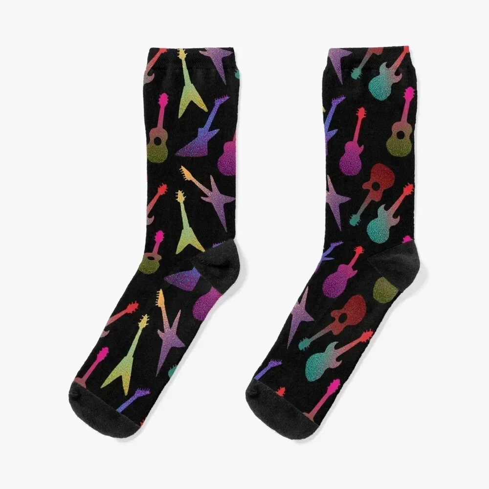 

Guitars Socks set shoes happy Socks Men Women's