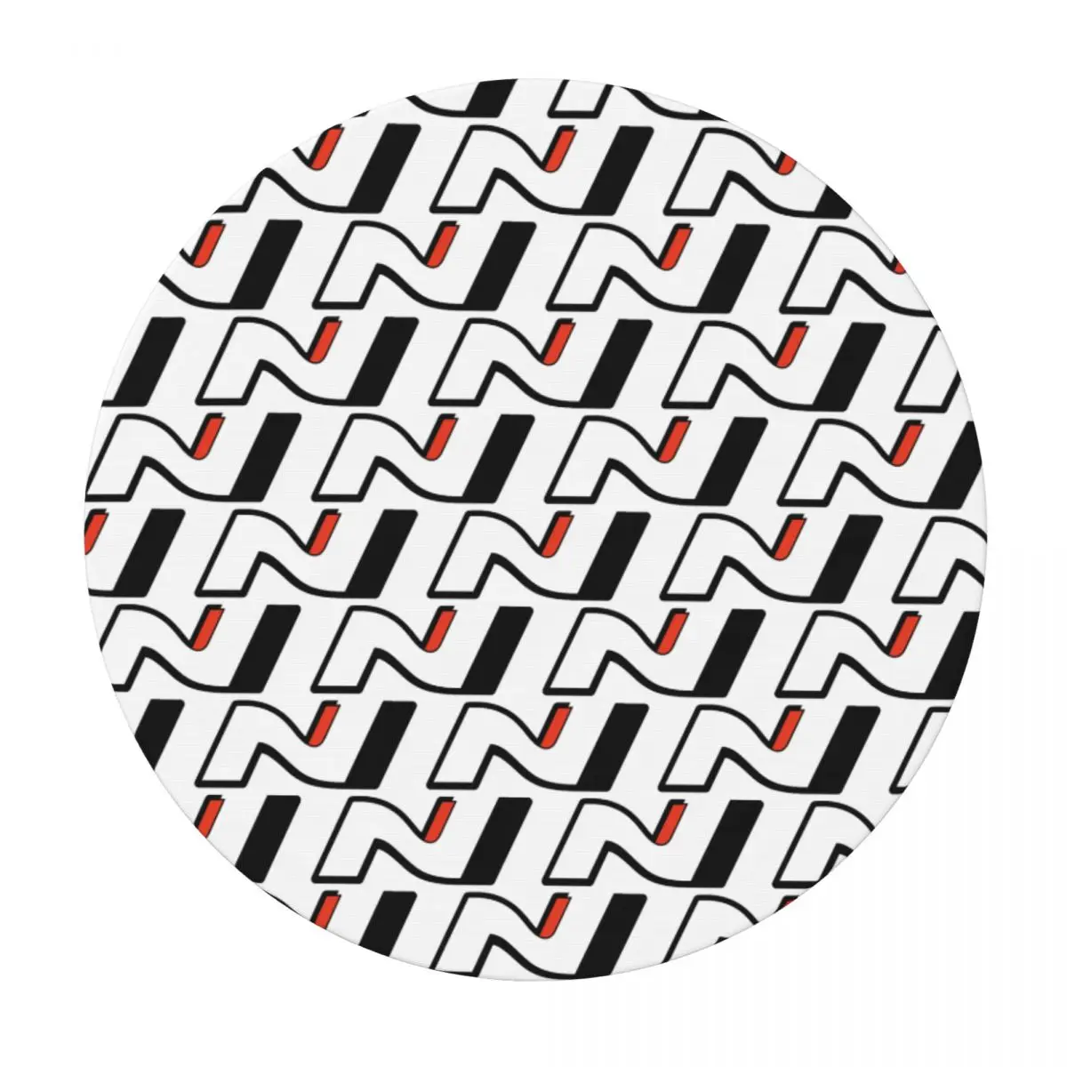N Performance Logo Waterproof Round Tablecloth Oilproof Table Cloth for Kitchen Events Dining Table Cover