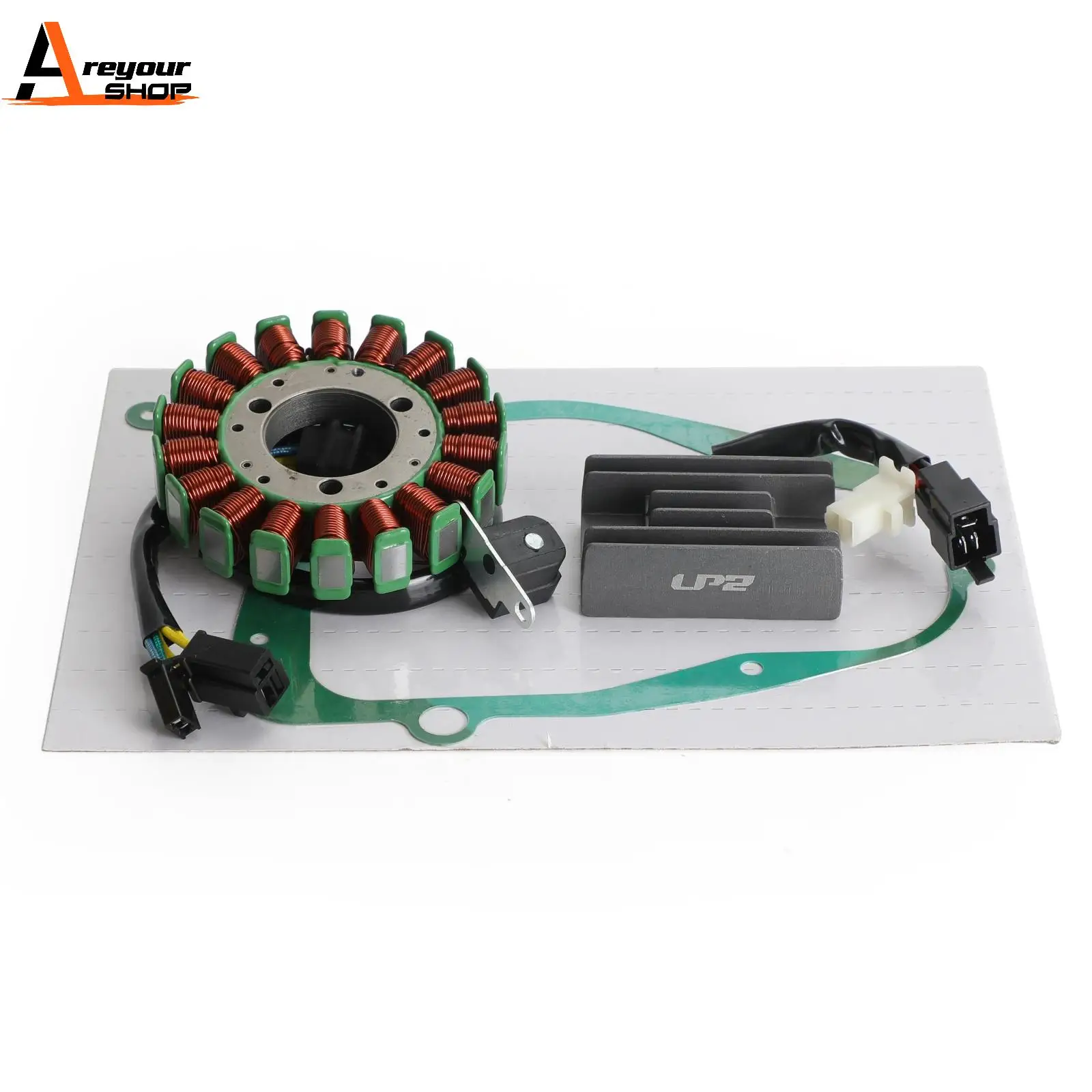 

Areyourshop Regulator Magneto Stator Coil Gasket Kit For Suzuki GZ250 Marauder 1999 - 2011