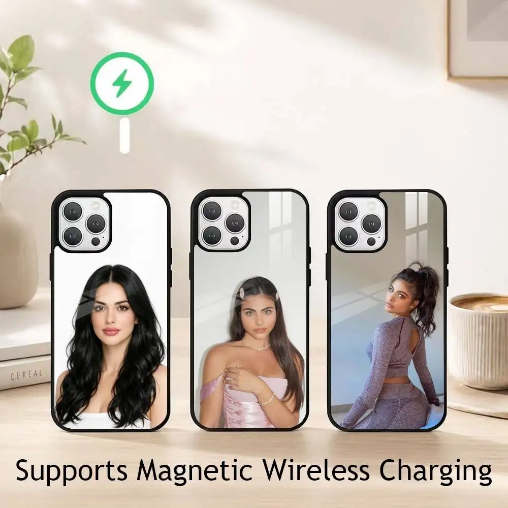 Sara-A O-Orrego Model gift Phone Case For iPhone18,17,16,15,14,13,12,11 Plus,Pro Compatible with magnetic wireless charging