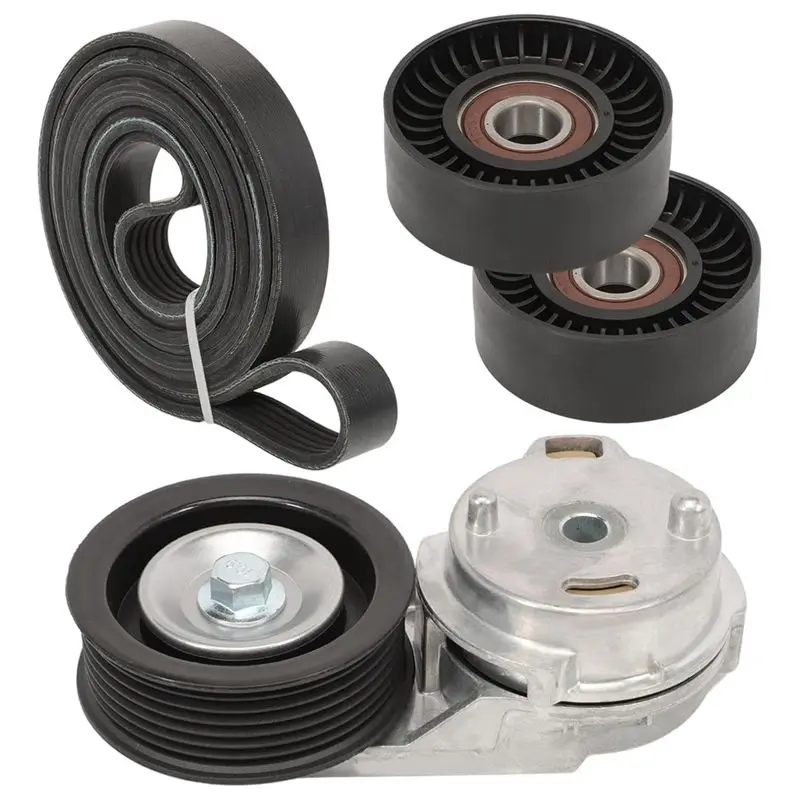 Drive Belt Tensioner Pulley Assembly Kit For Dodge Ram 1500 2500 3500 2003-2008 Car Accessories-A99D