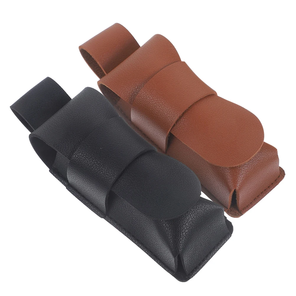 

2 Pcs Harmonica Case Pouch Bag Holder Flute Guitar Accessories Portable