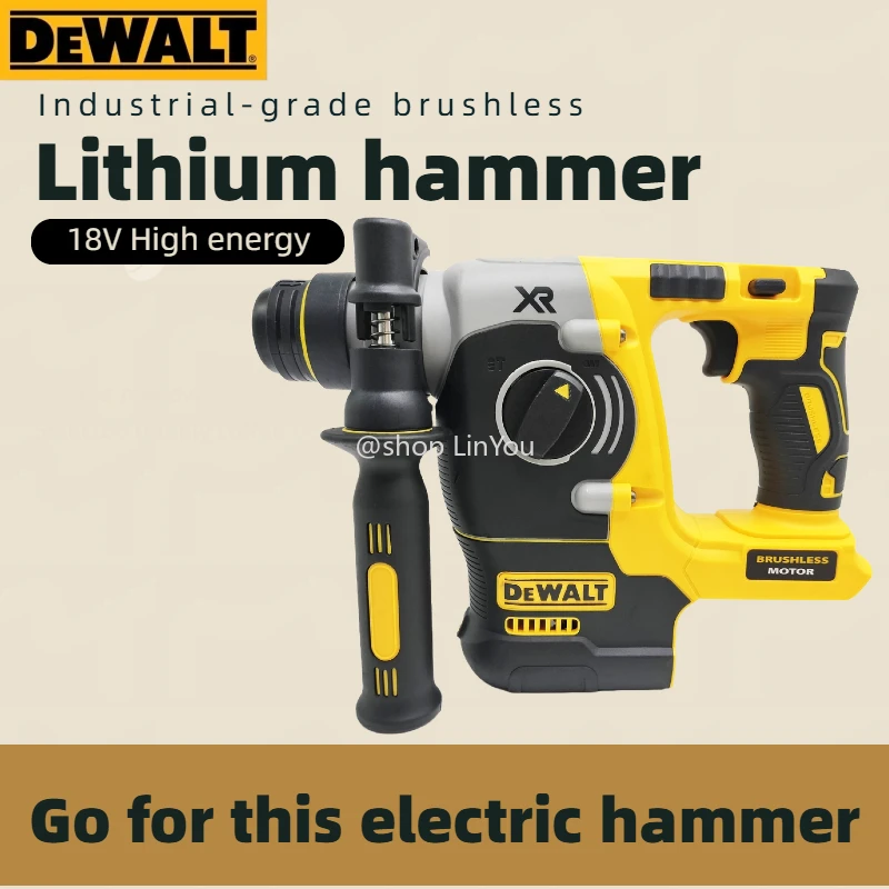 

DEWALT New 18V/20V MAX SDS PLUS L Rotary Hammer Drill Brushless Cordless Impact Hammers Tool Only