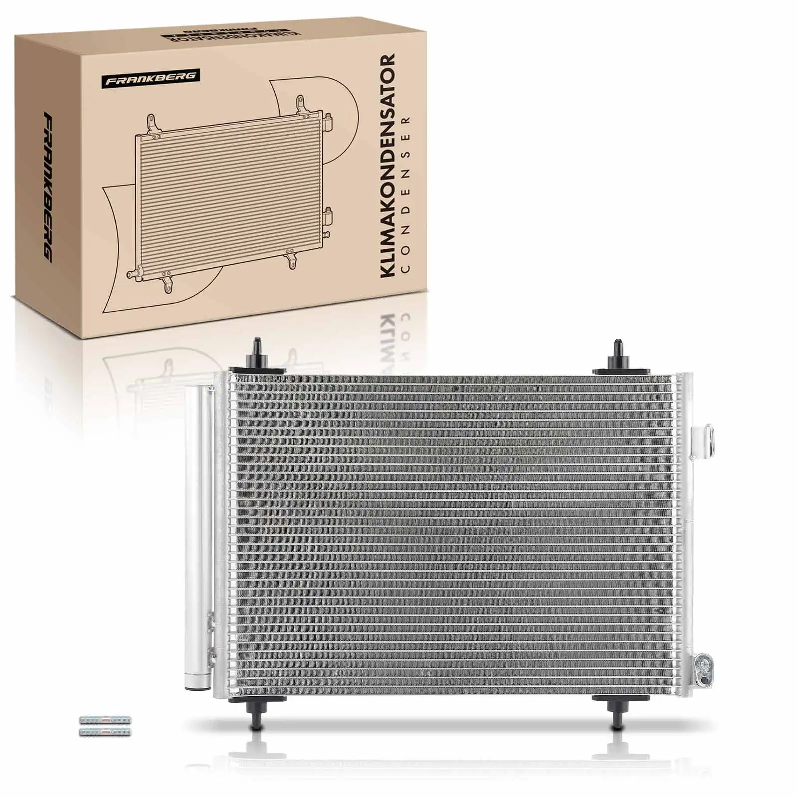 Frankberg 1x Kondensator Klimaanlage für Peugeot 307 Break 3E 307 CC 3B 307 SW 3H 1.6L 1609524380 940438
