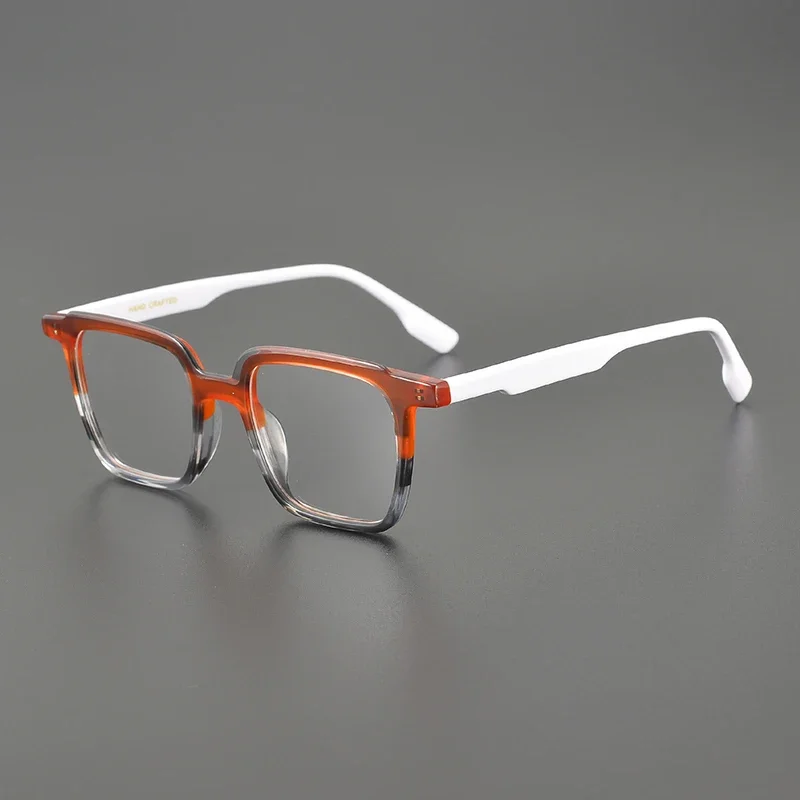 Personalized and fashionable men's eyeglass frame, hip-hop trendy women's prescription eyeglass frame