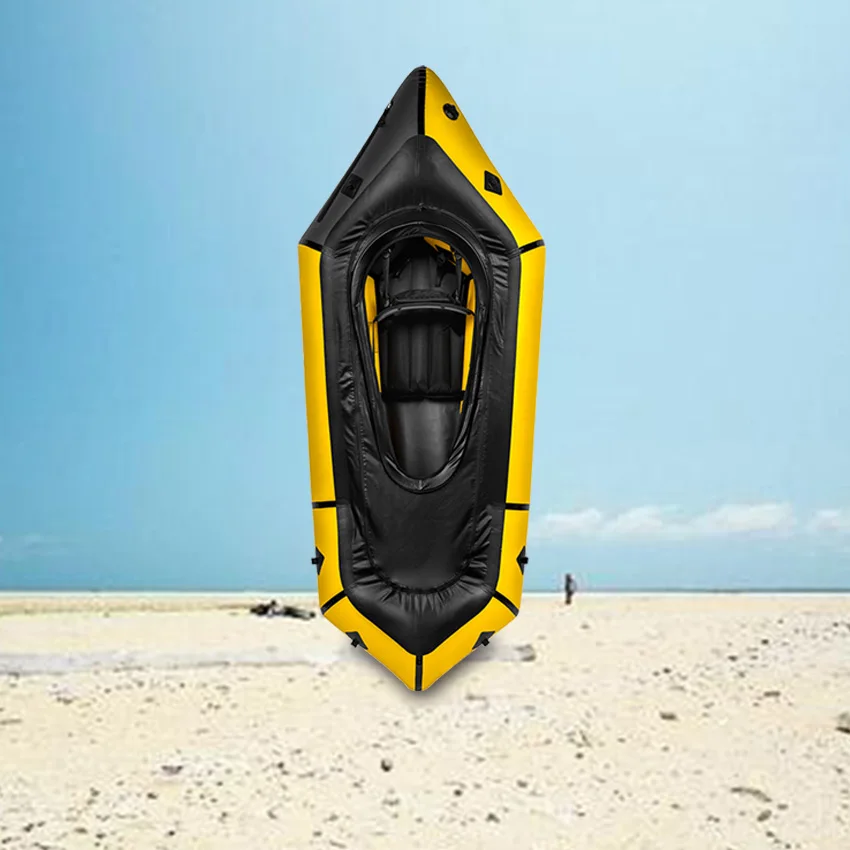 

200-350cm Custom Size TPU Ultra Light kayak Light weight Inflatable pvc rowing boat white water pack raft