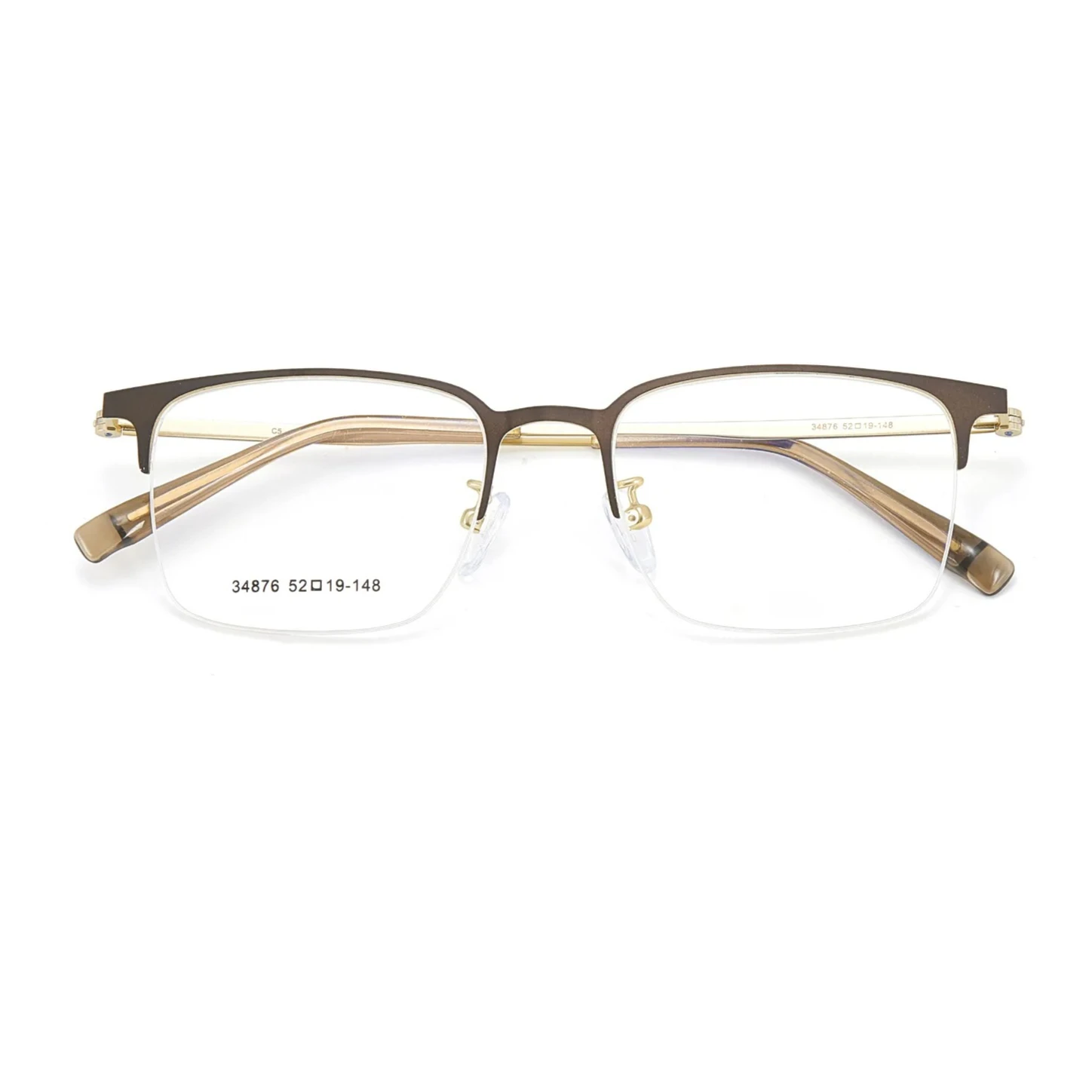 Prescription Eyeglasses Half-frame Quality Progressive Photochromic Optical Glasses With Graduated Lenses Reading Glasses Men