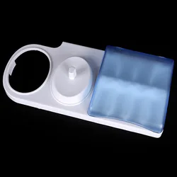 Portable Electric Toothbrush Holder for Oral B Travel Safe Case Box Toothbrush Bathroom Storage Case with 4 Brush Head Box Cover