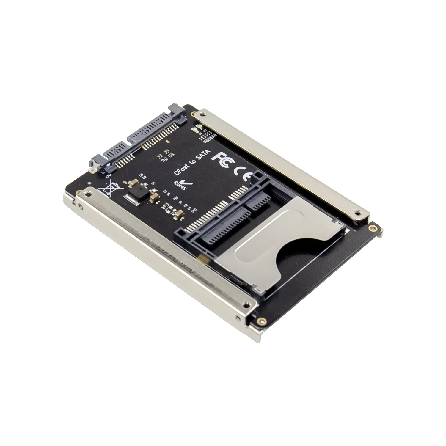 Sunweit ST523 Adaptador CFast para SATA de 2,5 polegadas PCIe para placa riser SATA