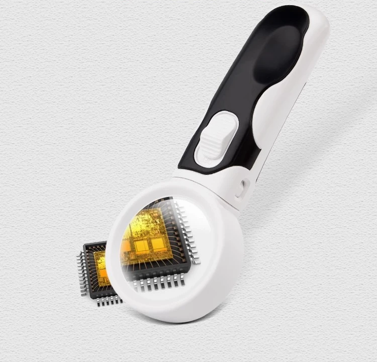 عدسة مكبرة إلكترونية عالية الطاقة لإصلاح الأجهزة المنزلية 40x30x عدسة مكبرة مع الضوء