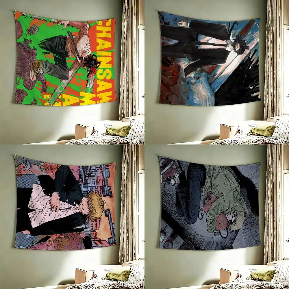 Denji Chainsaw man Manga  flag Best Price Decoration Outdoor Picnic Party Art Hanging