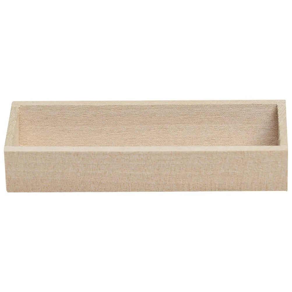 

Miniature Vase Wood Tiny Furniture Decorative Accessory for Mini House Living Room Pretend Play Photo Props Mini House Ornament
