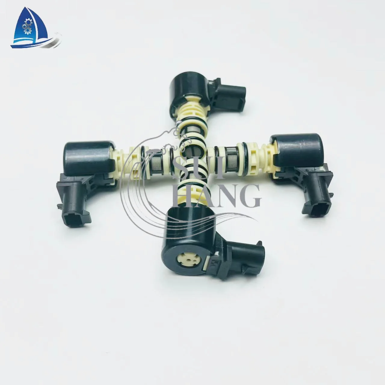 Set/4Pcs 6-Speed Automatic Transmission M11 Valve Body Solenoid Valve Kit 50222 50223 50229 Suitable for SsangYong, Geely, etc.