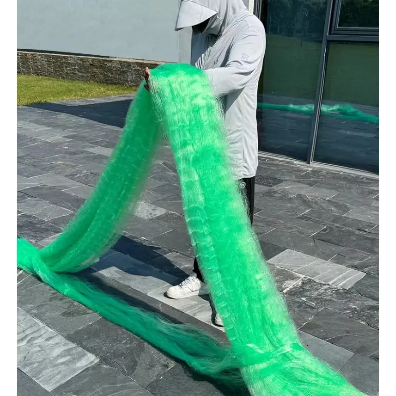 

Top Factory Price High Quality Green Double Knot 3-Layer Nylon Cast Net Eco-Friendly Fishing Gill Net