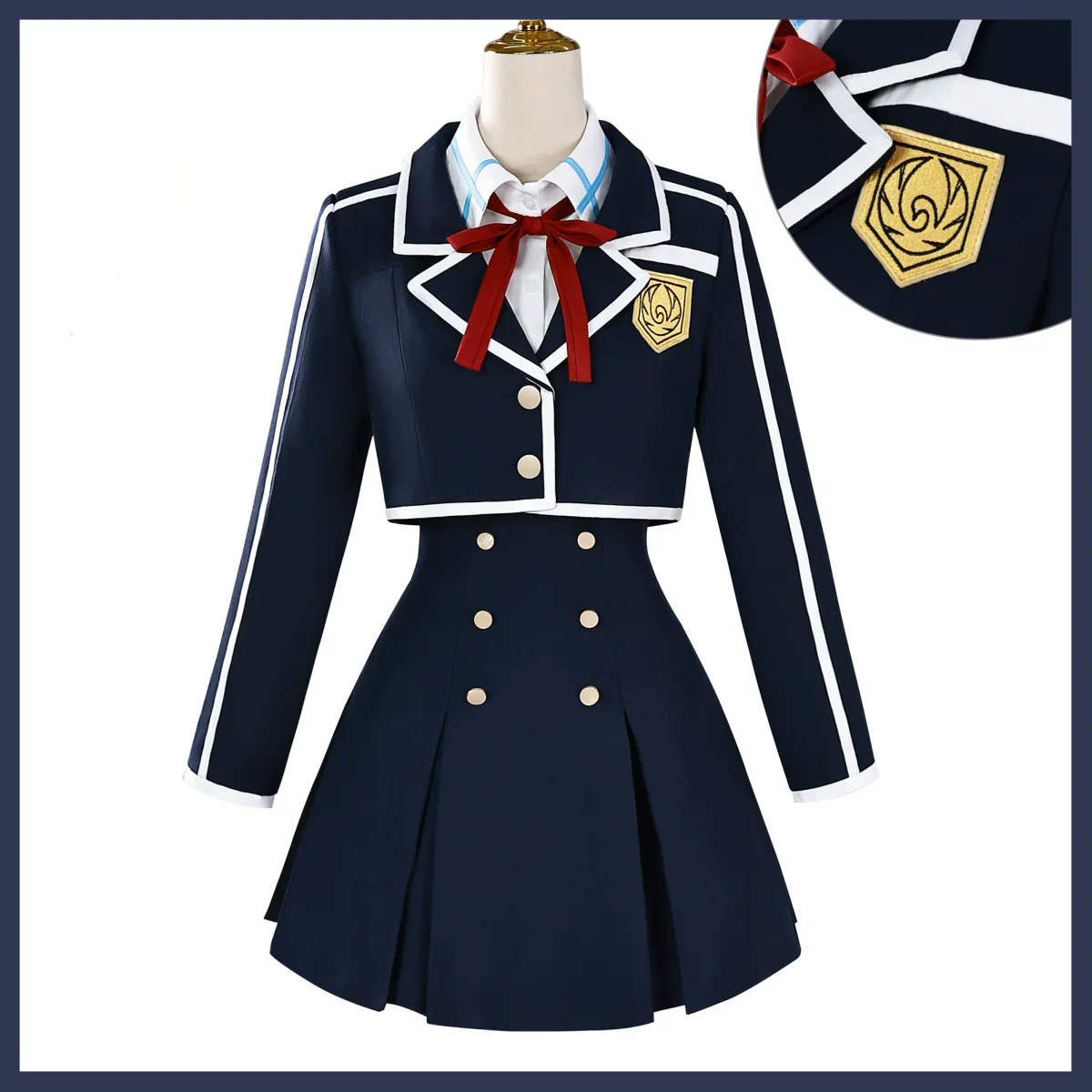 日本-jk-制服-スカート-ジャケット-ウィッグ-女子制服