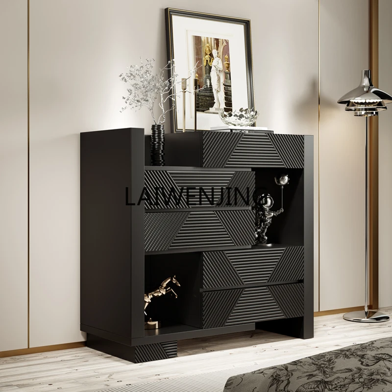 

SGF solid wood chest of drawers minimalist drawers porch stretch decorative cabinet