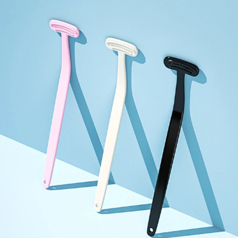 1pc Tongue Scraper, Tongue Coating Scraper, Reduce Bad Breath for Oral Care, Tongue Cleaners, Tongue Cleaning Tools for Adults