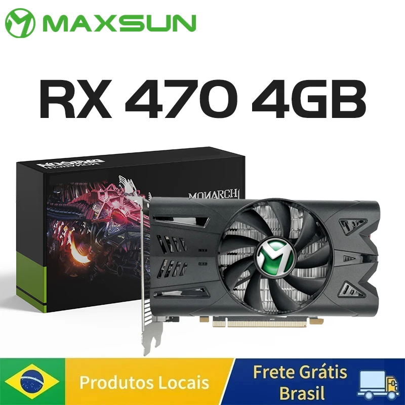 مراجعات مفصلة لبطاقة الرسوميات SOYO AMD Radeon RX 470 4GB GDDR5 – الأداء، التوافق، والقيمة مقابل السعر