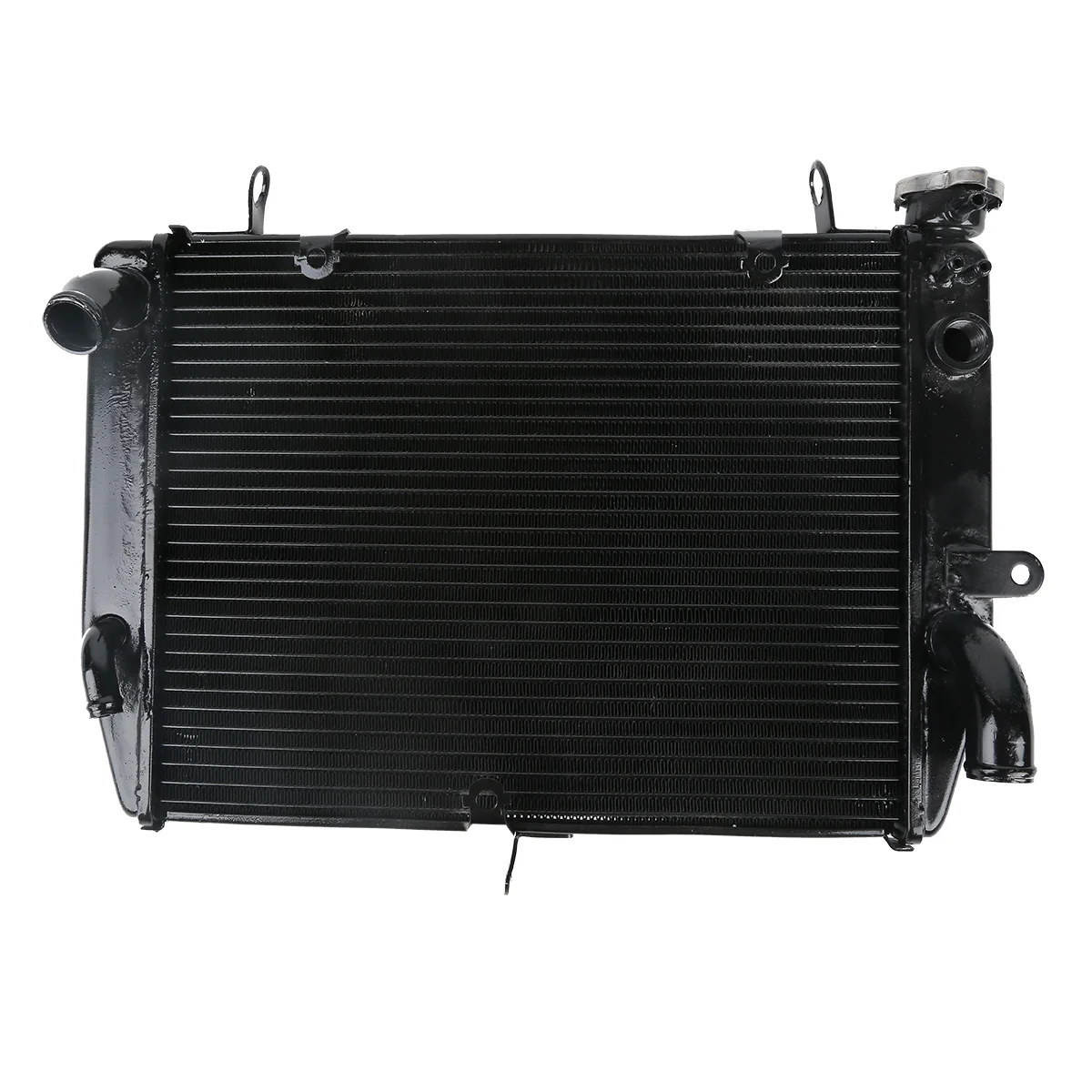 Zwarte aluminium vervangende radiator koeling geschikt voor Yamaha YZF R6 1999-2002/2003-2004/2006-2025 motorfiets accessoires