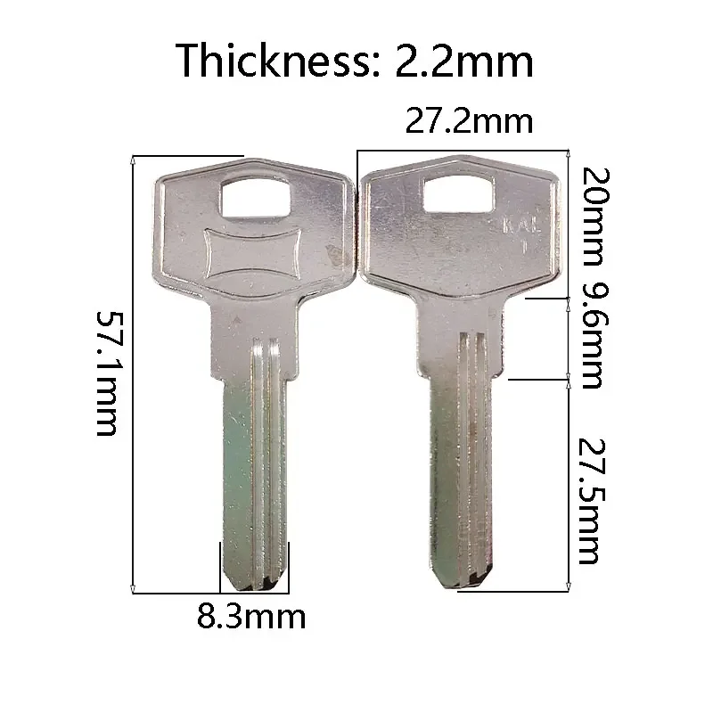 

Hi-Rel KA-1 Door Lock House Key Blanks llaves en blanco para hacer copias Copper Empty Clean Copy for Home 5/10/50/100 Pcs