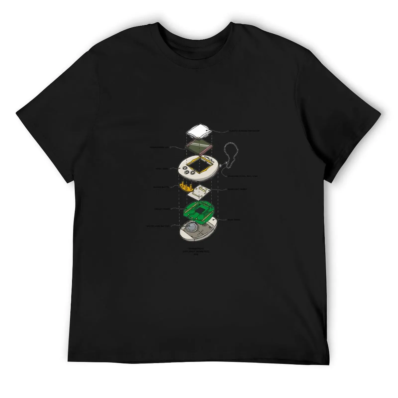 

TAMAGOTCHI T-Shirt custom shirt T-shirts man customizeds funny costumes mens t shirts pack