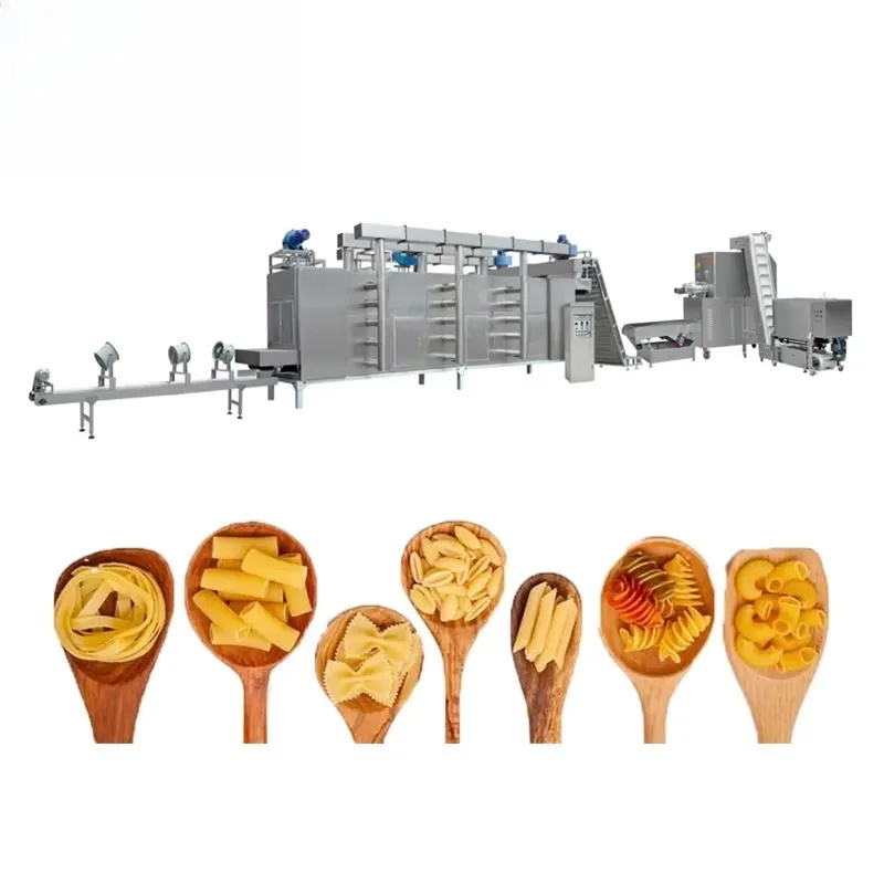 Customized Industrial Automatic Macaroni Pasta Making Machine Factory Direct Supply Equipment