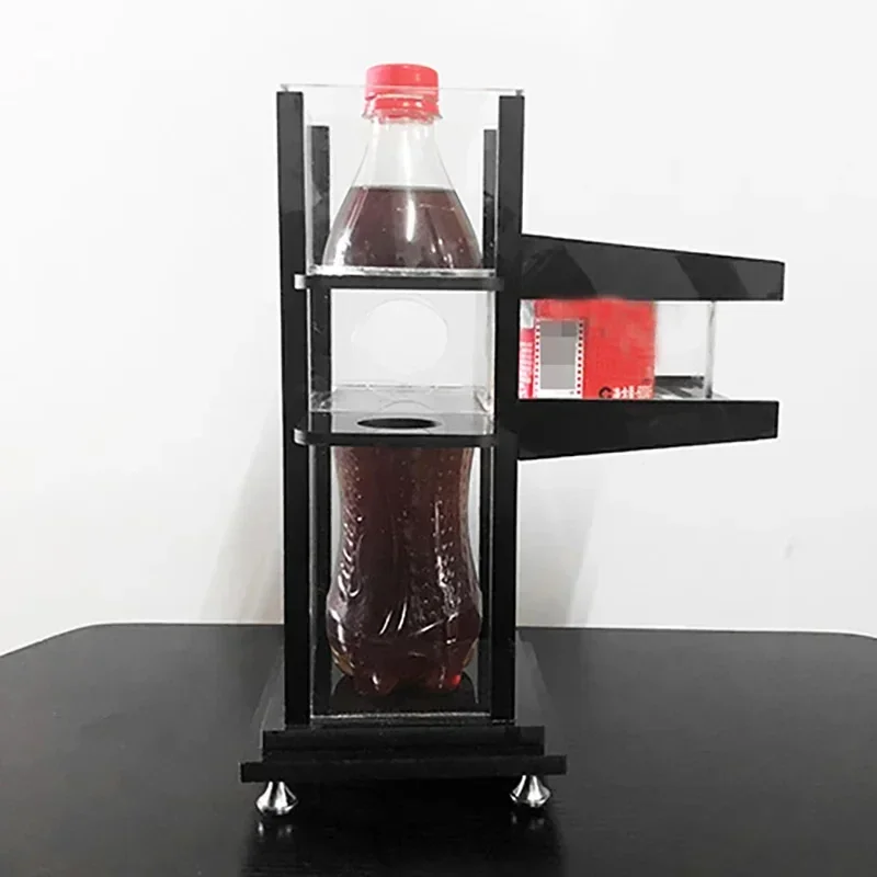 

Zig Zag Cola Bottle Magic Tricks Tri-Section Bottle Magia Magician Stage Illusions Gimmicks Mentalism Prop (Collector's Edition)