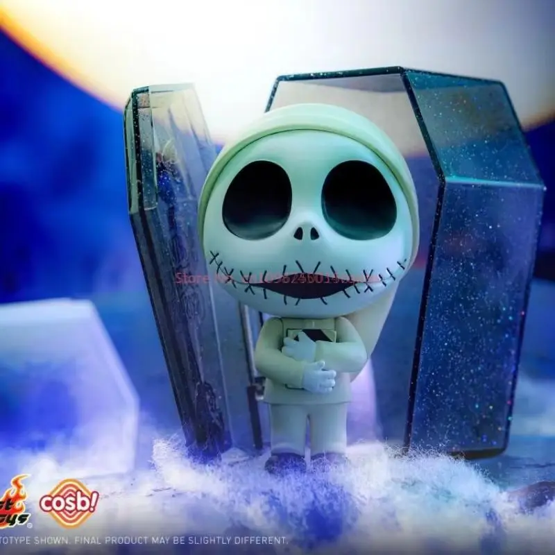Hottoys Halloween Spavent Figurine Cieca Scatola Vigilia di Natale Giocattolo alla moda Regalo da collezione Action Figure Animazione Derivati