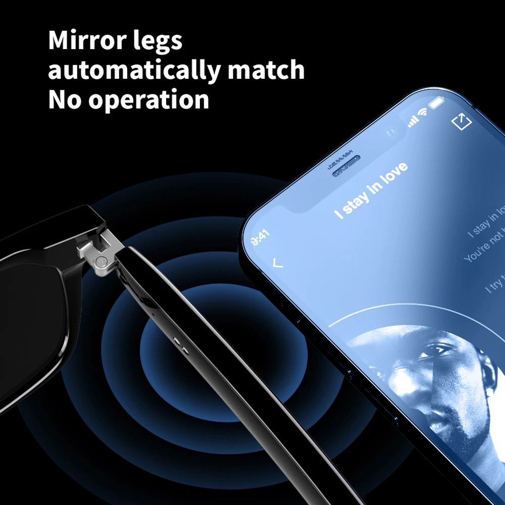 VALDUS New Smart Glasses Man Woman Bluetooth Call HIFI Music Outdoor Sports Headphones Sunglasses For Google Glasses ios Andiod