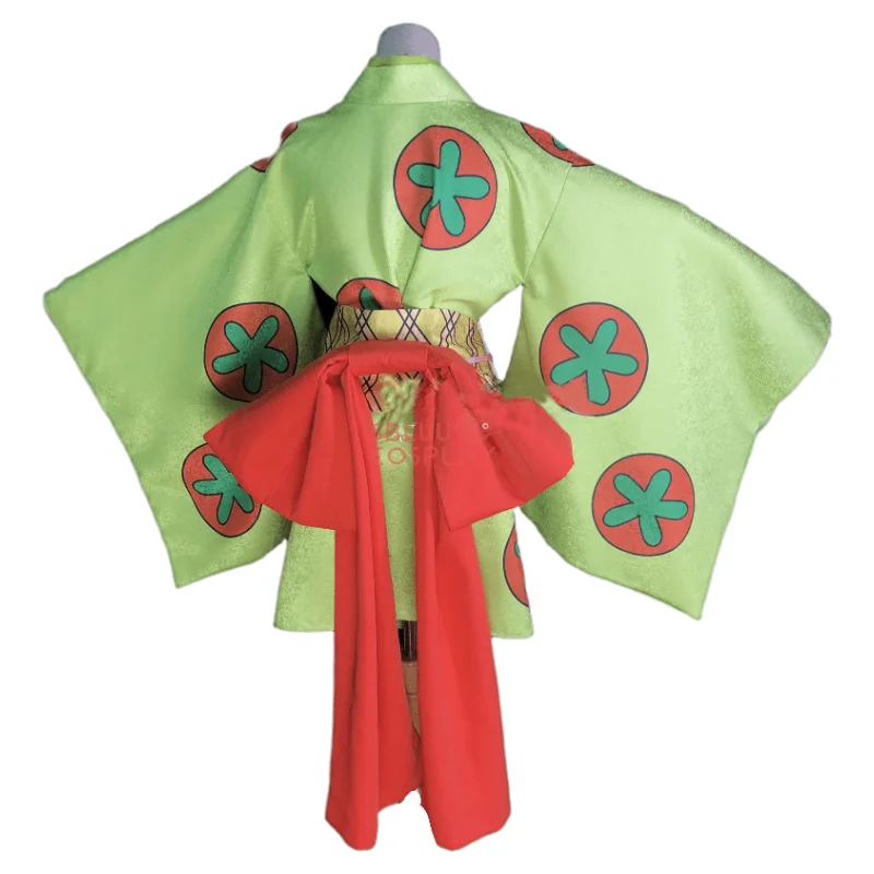 SBluuCosplay Anime Wano Country Carrot Kyarotto Kimono Cosplay Costume