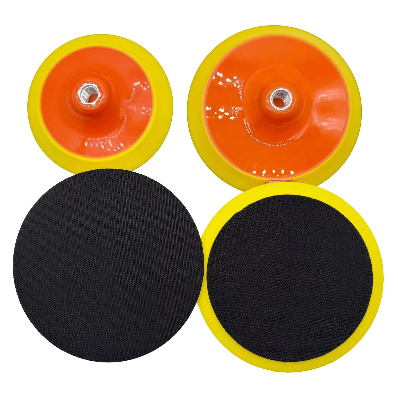 1 Stück 2/3/4/5/6/7 Zoll Schleifunterlage M14 M16 Schleifpad für Schleifmaschine und Polierpads Polierer Schleifwerkzeuge – Detail 3