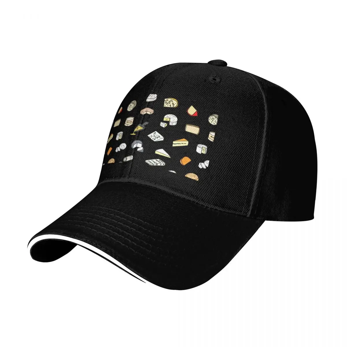 Cheese pattern Baseball Cap Unisex for Men Women Outdoor Golf Running Hiking Summer Beach Travel