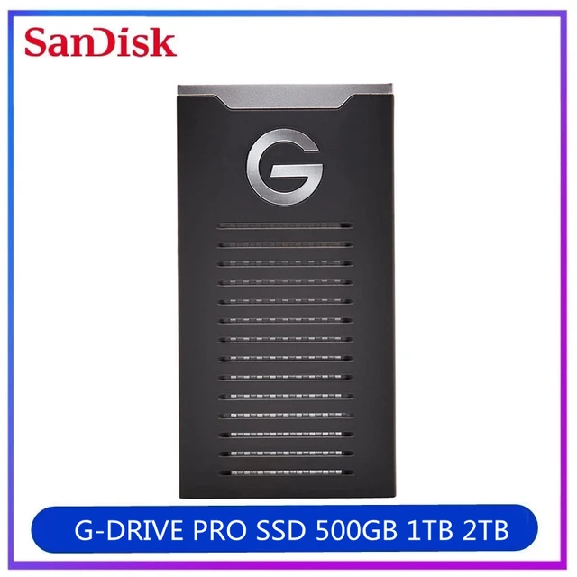 SanDisk G-DRIVE PRO SSD 500GB 1TB 2TB Ultra-rugged durablity with-speed  transfers Up to 2800MB/s IP67 protection - AliExpress