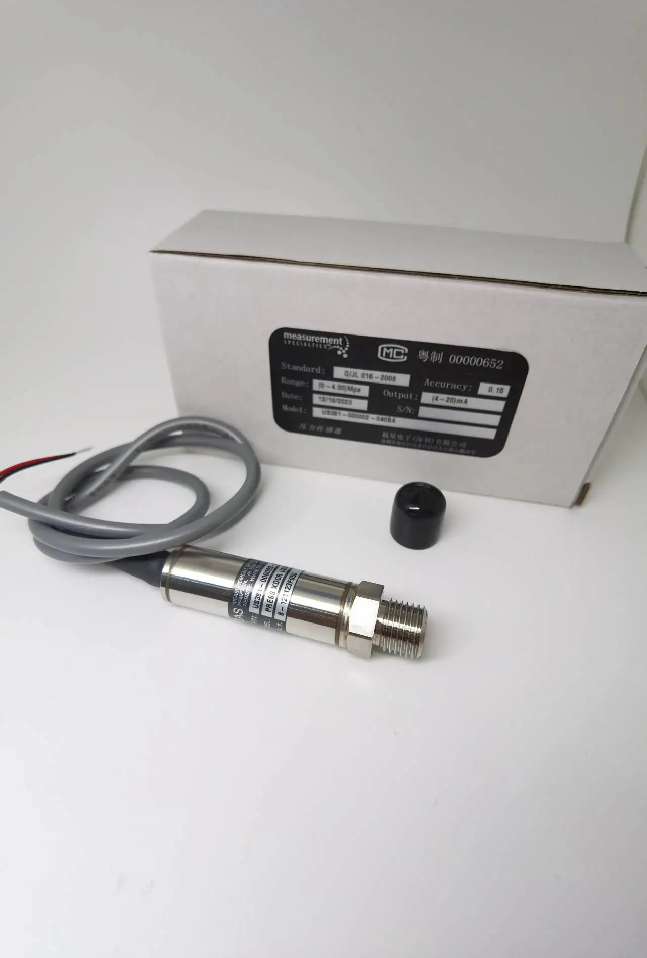 US381-000002-010BG MEAS Industrial Grade Pressure Sensor New Original Genuine Fast Shipping