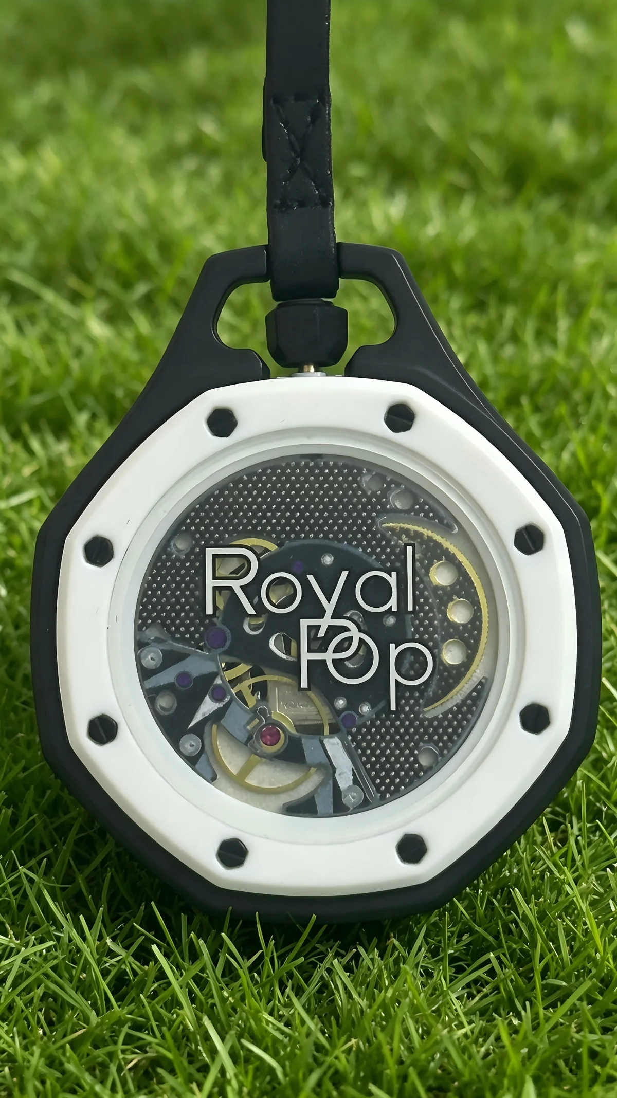 No Box AP SWATCH Joint Watch Quartz PockeWatch AP Swatch Royal Pop Oak Pocket Watch Couple Watch Exquisite Birthday New Gift image 3