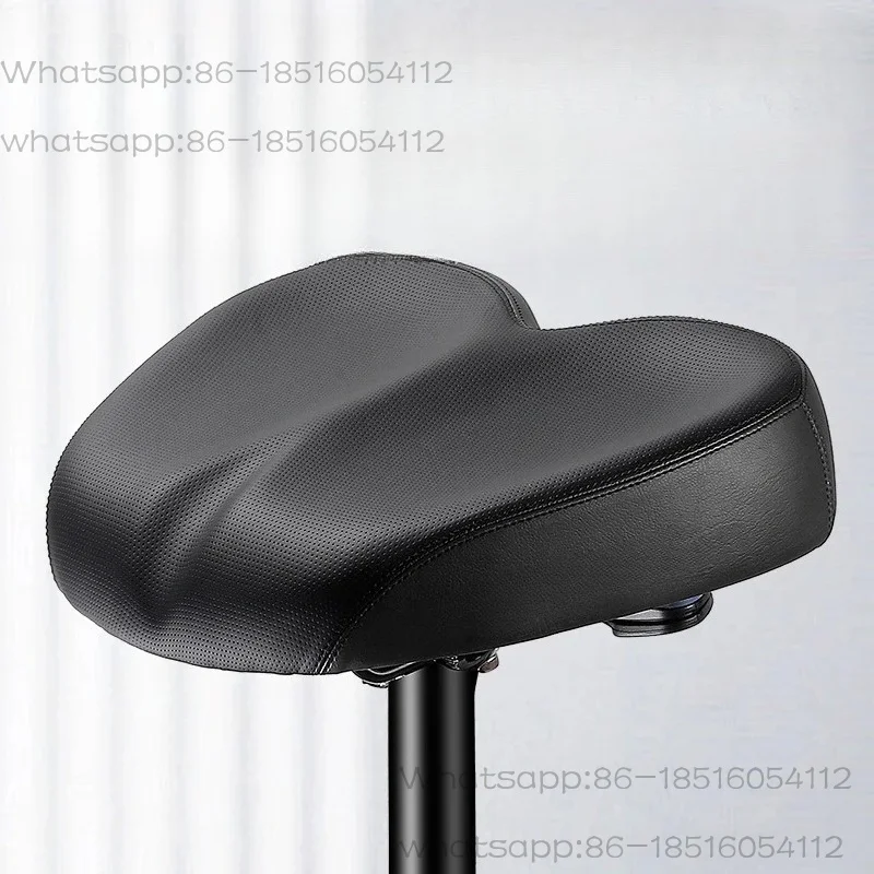Comfortable Bicycle Saddle Double Shock Absorption Commuter Cycling Seat High Elastic Widen MTB Road Bike Cushion