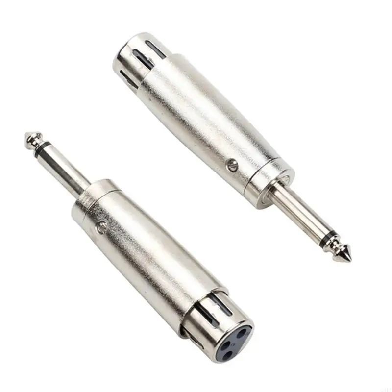 L41F Standard da 6,35 a 3 pin convertitore 6,35 mm Mono Male Plug connettore 3pin