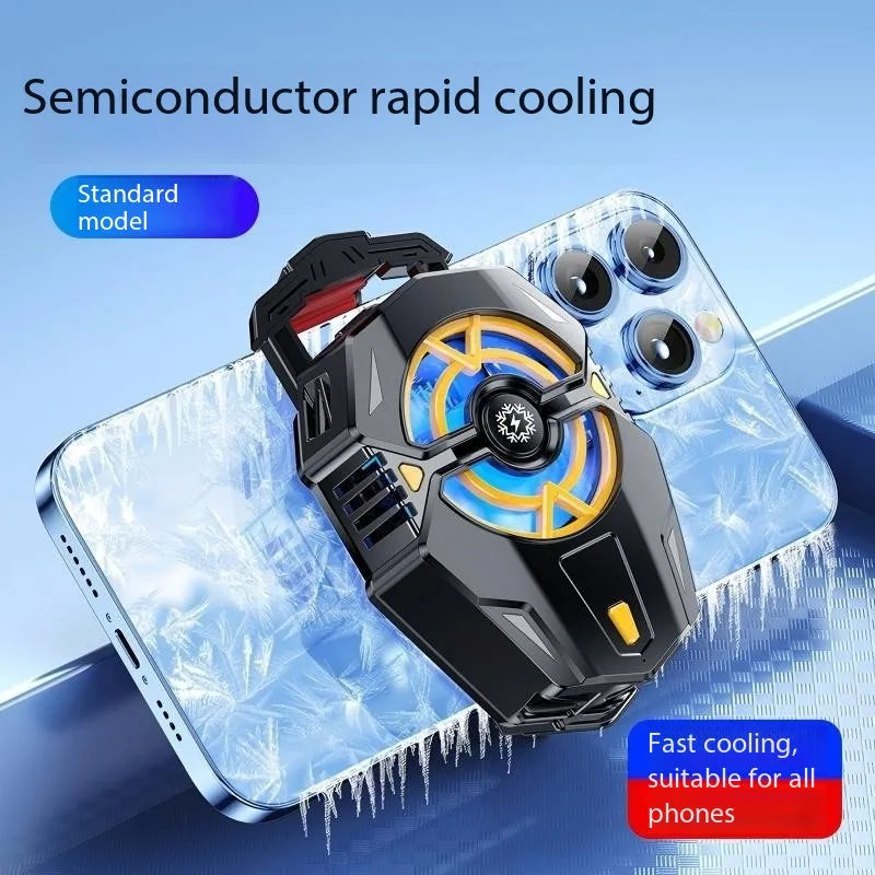 Magnet Phone Cooler For Magsafe iPhone Mcseape Peltier Cooling Air Cooler Fan Magnetic Cooler  Max Tape Radiator Refrigerator