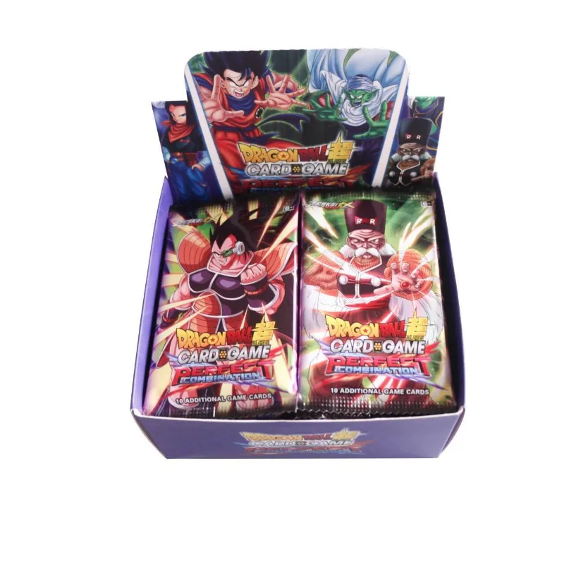 Dragon Ball Series Cards Booster Box, Anime, Inglês, Trading Game, Colecionador de Cartas, Brinquedos de Presente, 300Pcs, ET