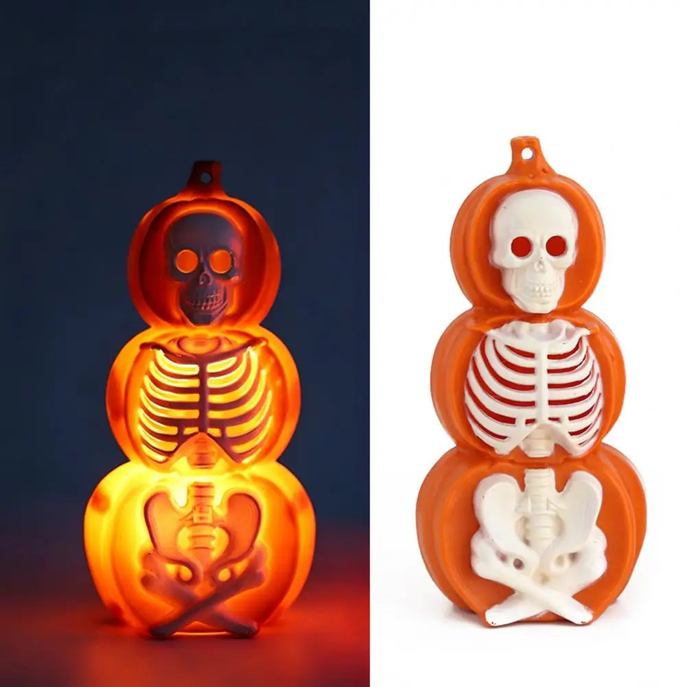 Indoor Outdoor Festival Decor Halloween Pumpkin Decorations Halloween Pumpkin Lantern Decoration Spooky Skeleton for Porch
