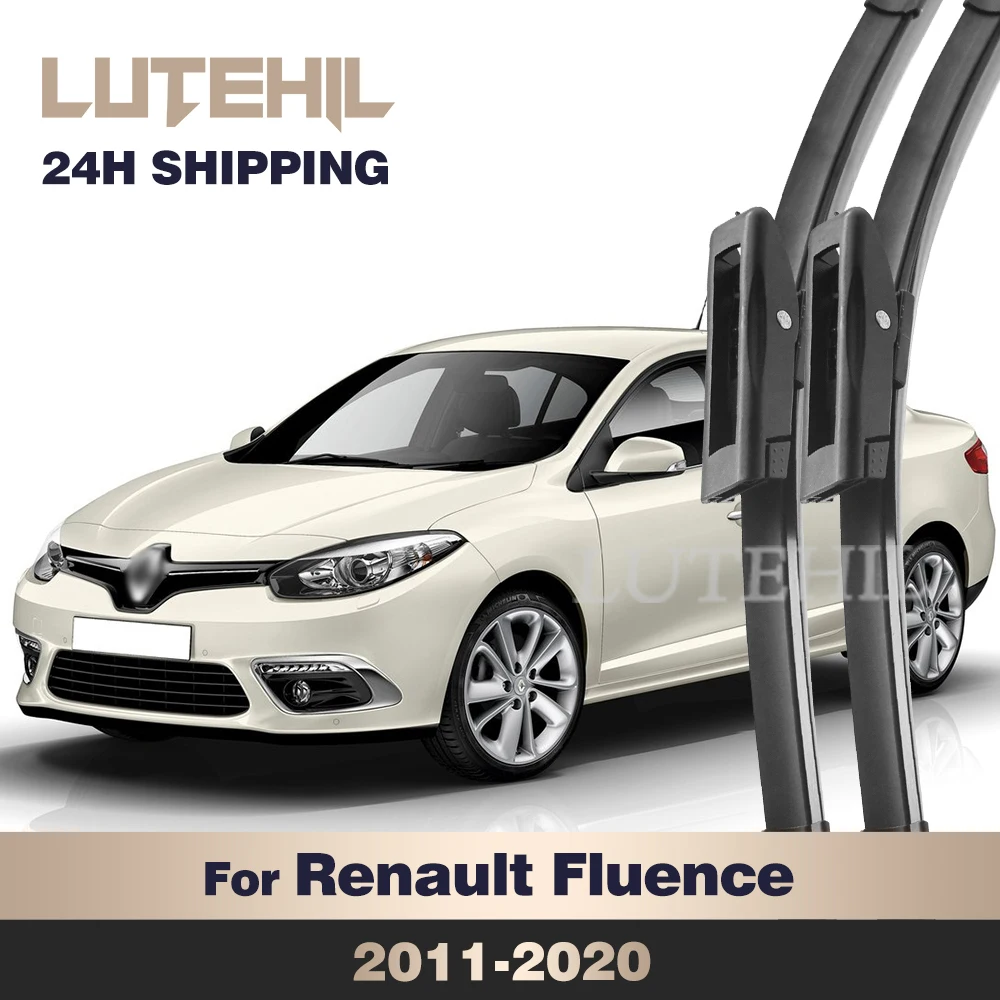 

Wiper Front Wiper Blades For Renault Fluence 2011-2020 2012 2013 2014 2015 2016 2017 Windshield Windscreen Front Window 24"+16"