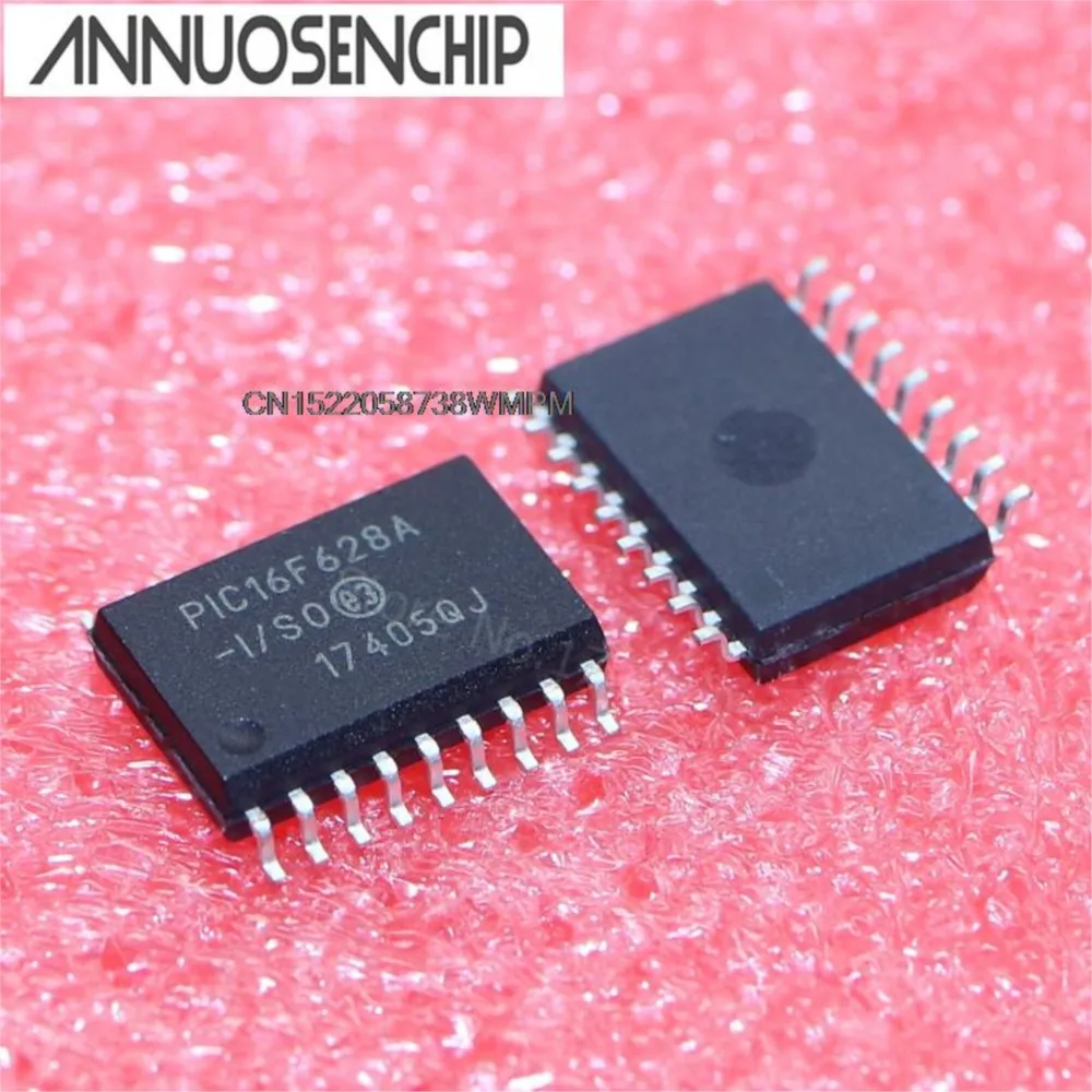 50PCS PIC16F628A I SO PIC16F628 SOP-18 PIC16F628A-I/SO