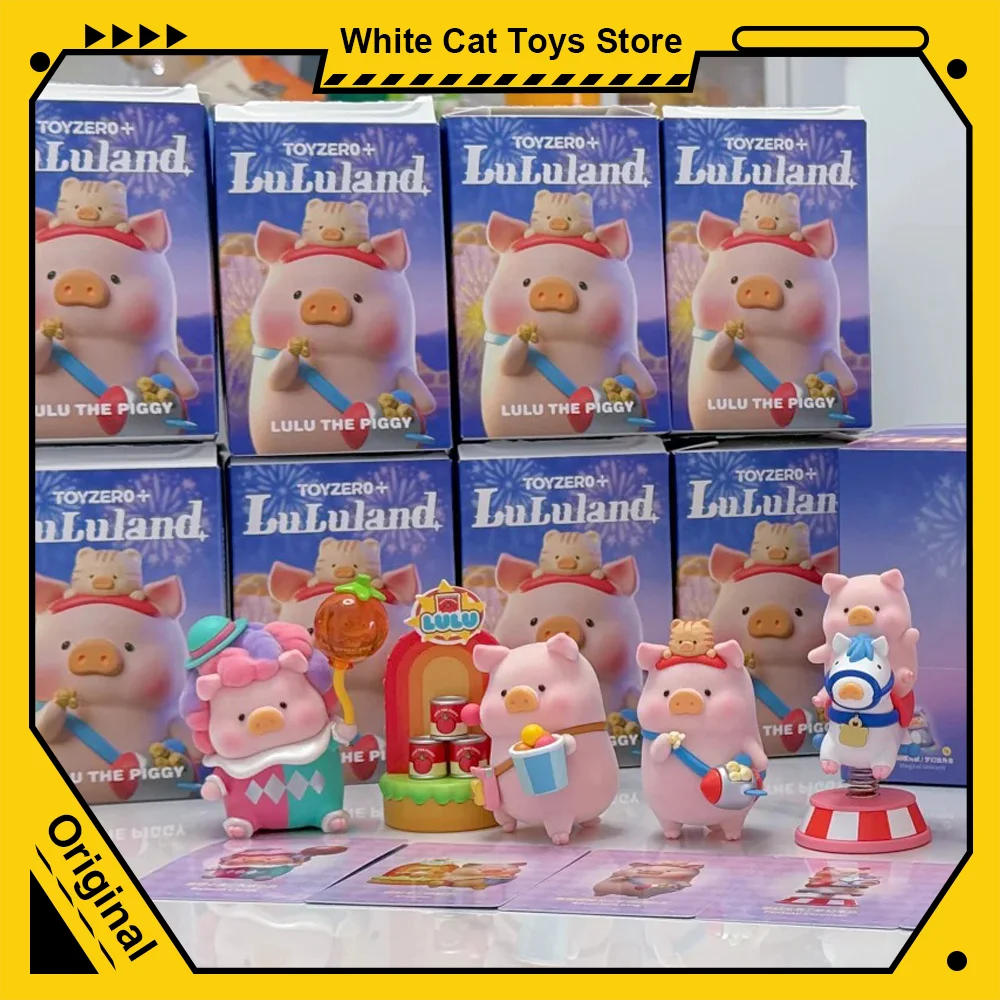 

Lulu The Piggy Luland слепая коробка милая кукла-свинья аниме куклы-сюрприз сумка коллекция модель фигурку персонаж мультфильма подарки