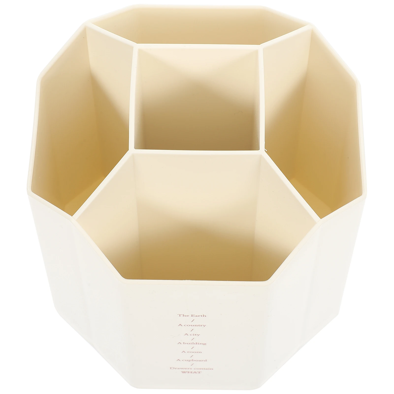 

Rotatable Makeup Holder Desk ganizer Pencil Cup Storage Container Plastic Pencil Holders For Desk Bucket Pen St