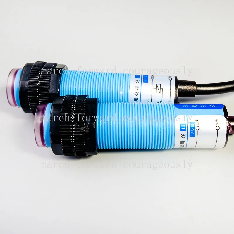 Intelligent trash can - photoelectric switch, diffuse reflection hydraulic rod, NPN infrared sensor, E18-D35K