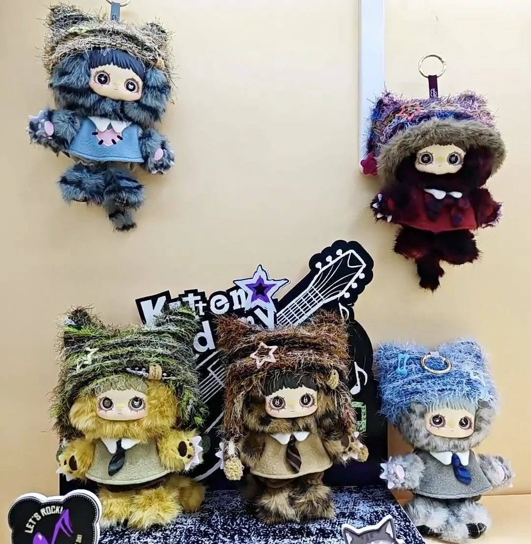 

Original Maymei Kitten Academy Series Blind Box Kawaii Bag Pendant Figure Doll Mystery Toy Desktop Ornament Birthday Gift