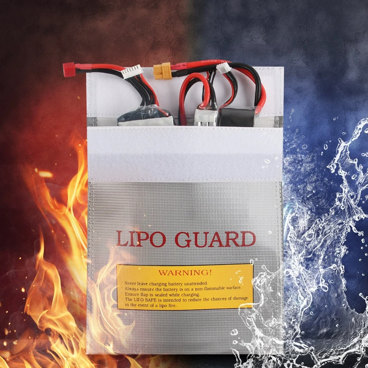 Lithium Battery Explosion - Proof Bag: High Temperature Resistant Storage Protection Bag, Safety Flame Retardant Fireproof Bag