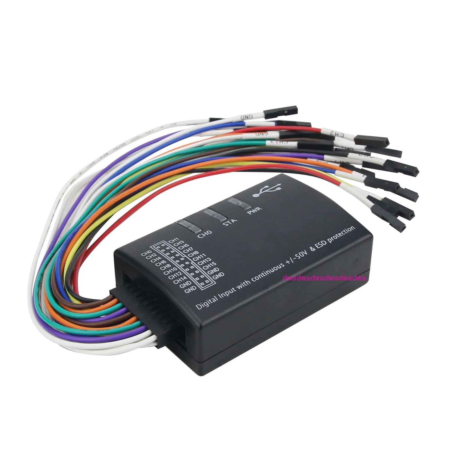 USB logic analyzer multi-system compatible with official version sampling rate 100M16 channels