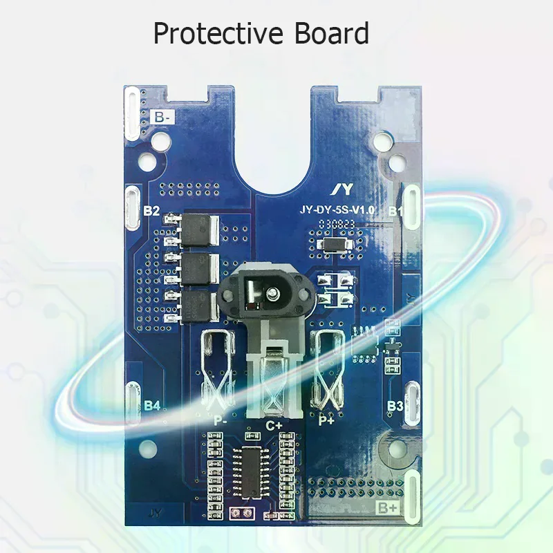 21V Lithium Battery Protective Plate For High Current Angles Grinder Battery Protective Plate Circuit Board Replacement