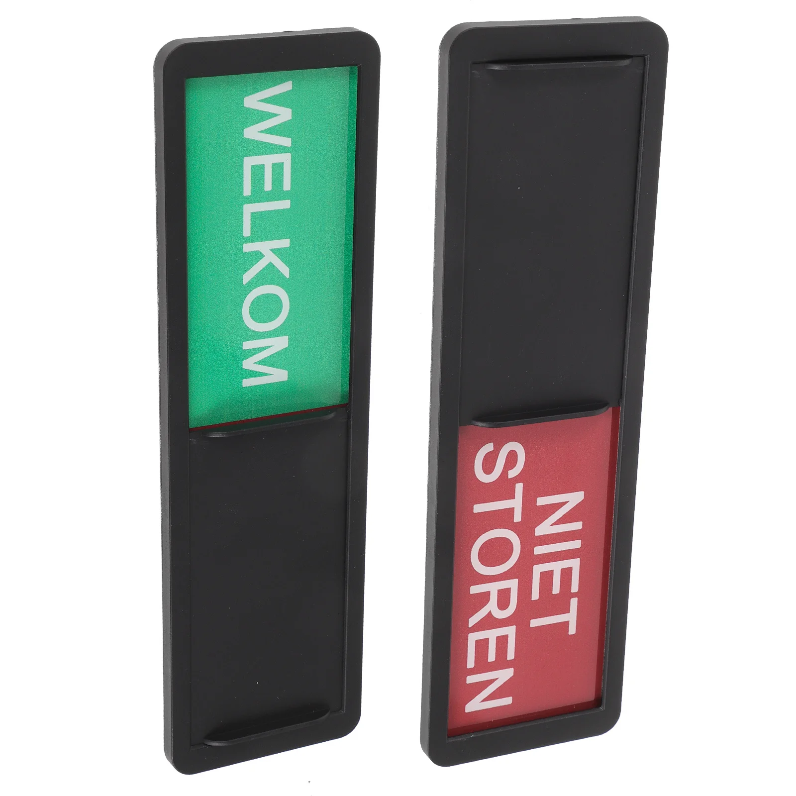 

2pcs Privacy Sign Indicator Magnetic Door Slider For Office Hotel Conference Room Do Not Disturb Clean Dirty Status Marker Decor
